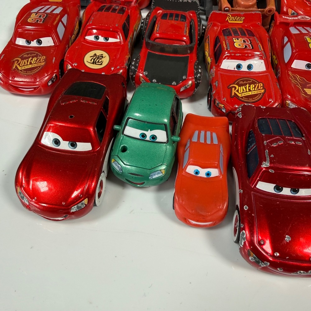 Disney Pixar Cars Lightning McQueen Toy Vehicle‎ Lot Mater Toon Dragon Jackson - Picture 5 of 5